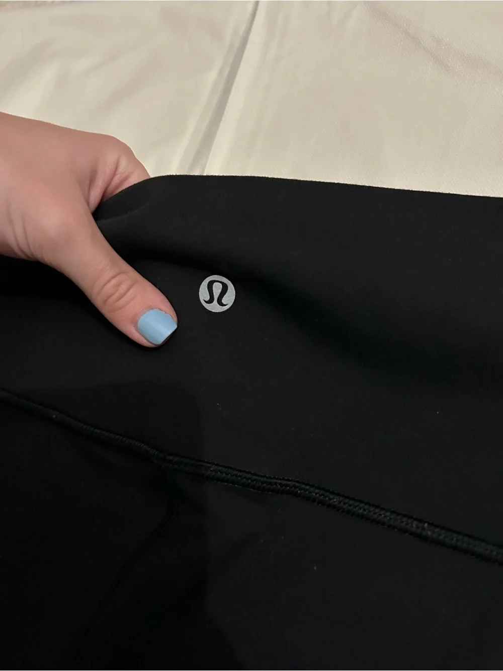 Lululemon Black Ribbed Leggings Size 0